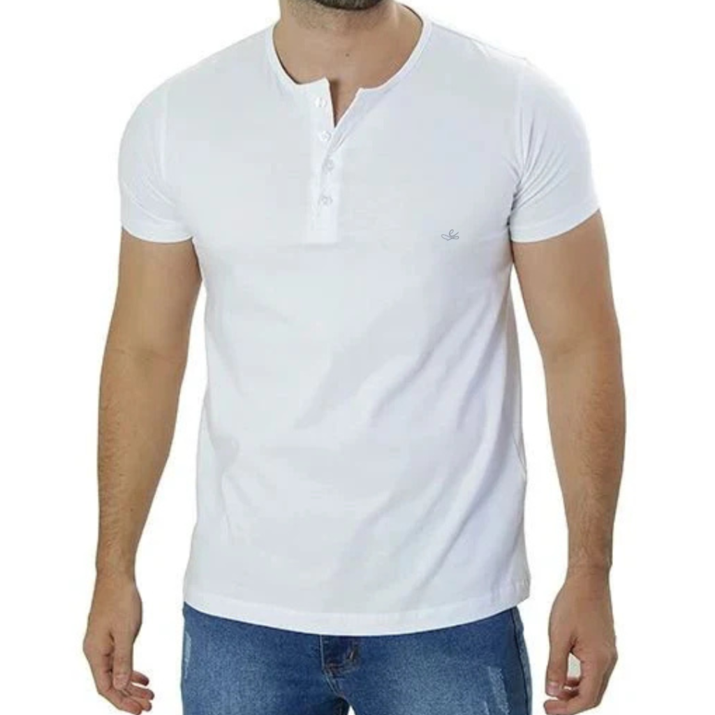 Camiseta Henley